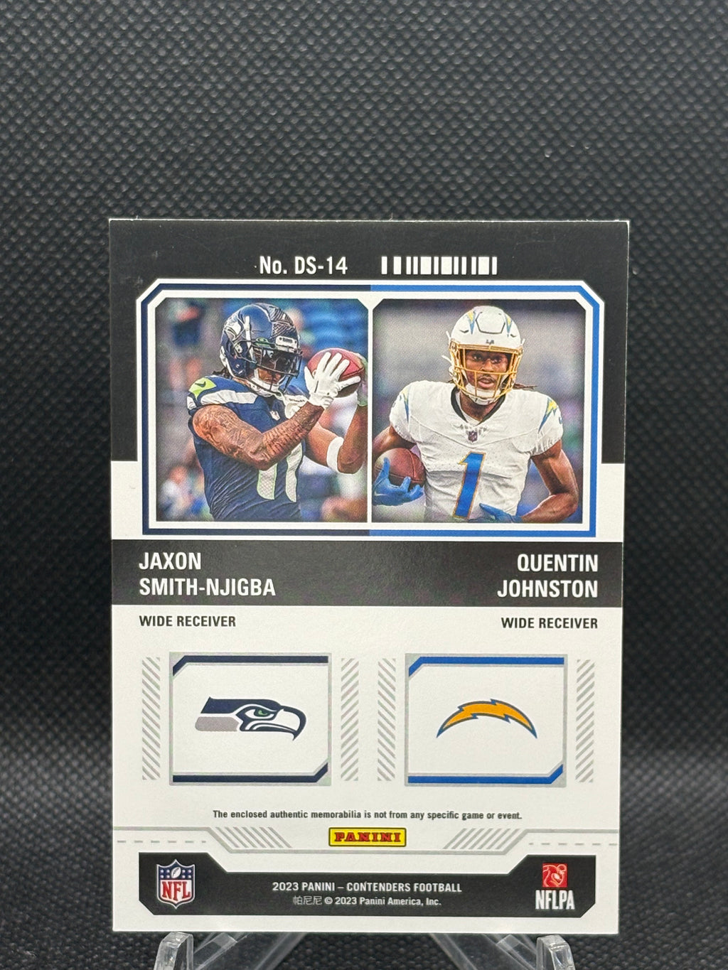 JSN Johnston Rookie Ticket