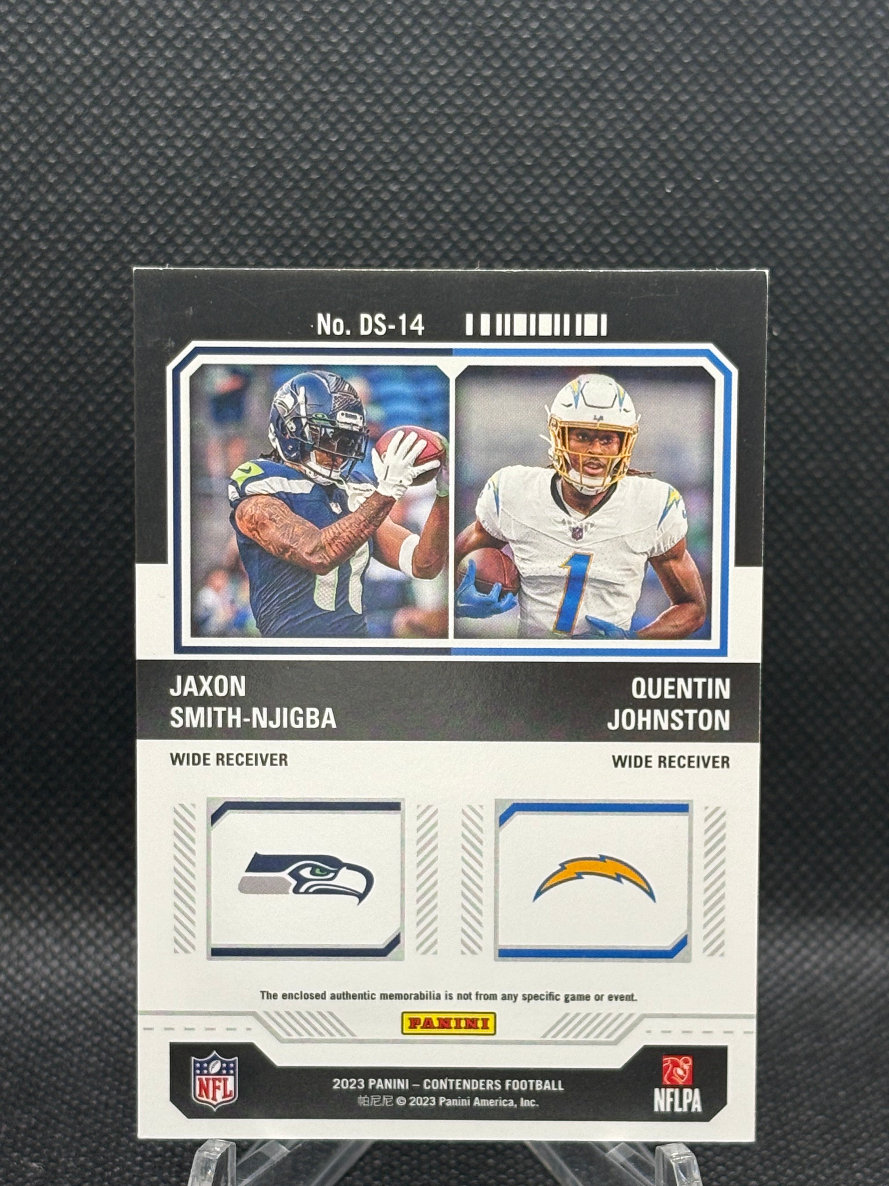 JSN Johnston Rookie Ticket