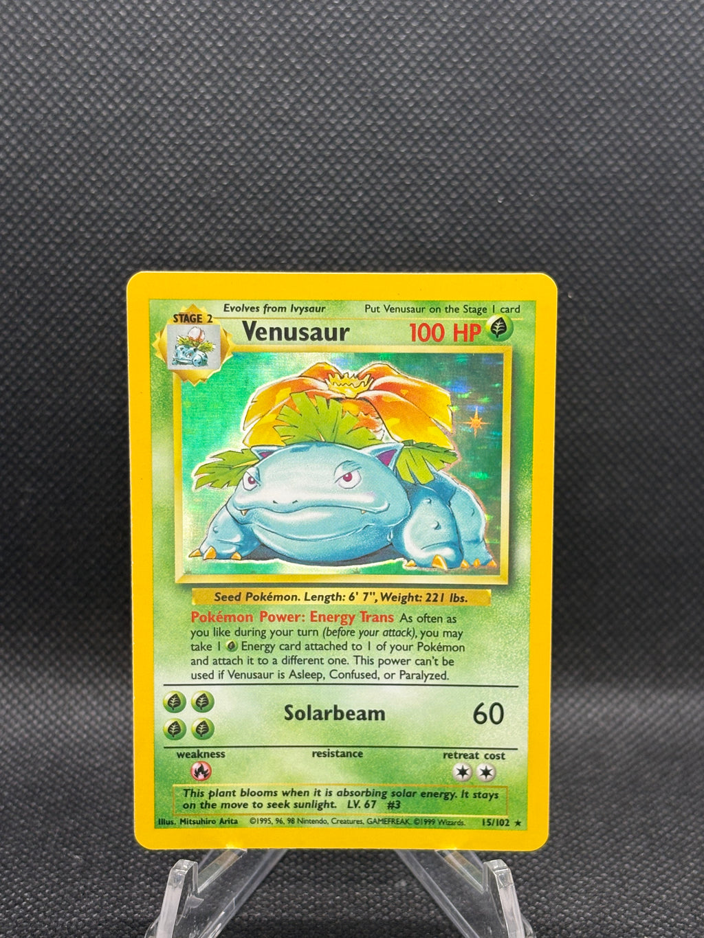 15/102 Venusaur Holo