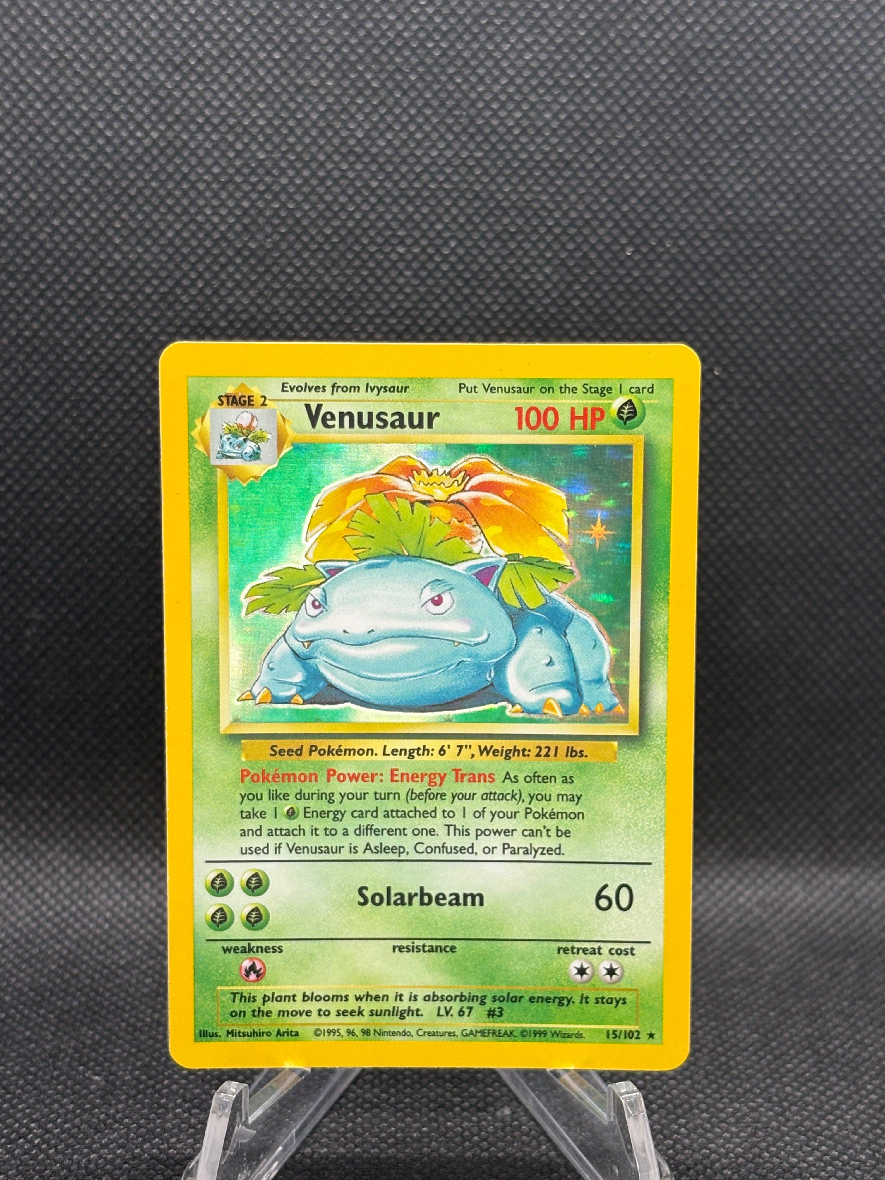 15/102 Venusaur Holo
