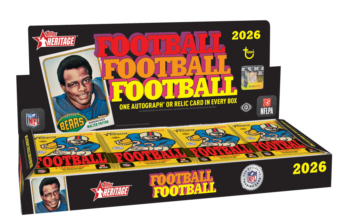2026 Topps Football Heritage Hobby Box