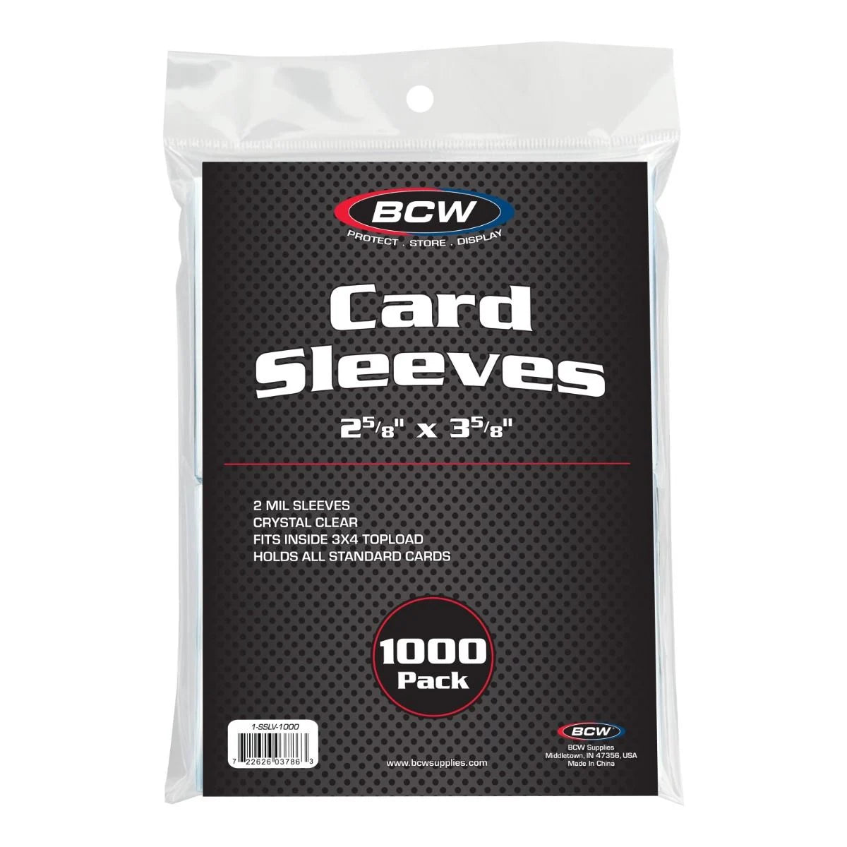 1000 Pack Penny Sleeves