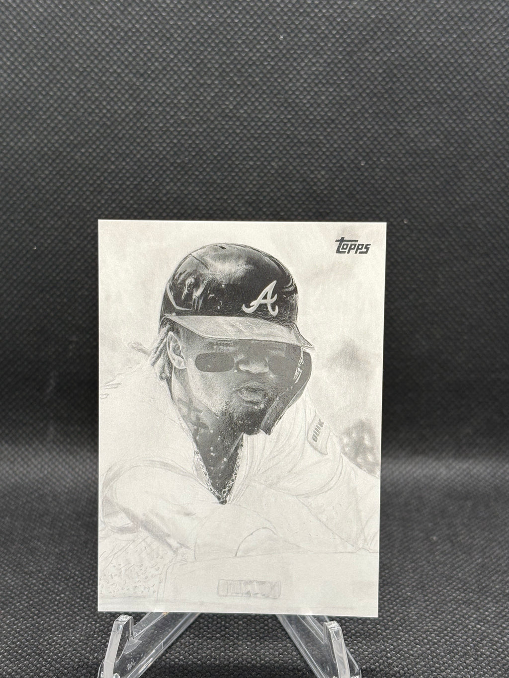 2025 Topps Ronald Acuna Jr Artwork Card