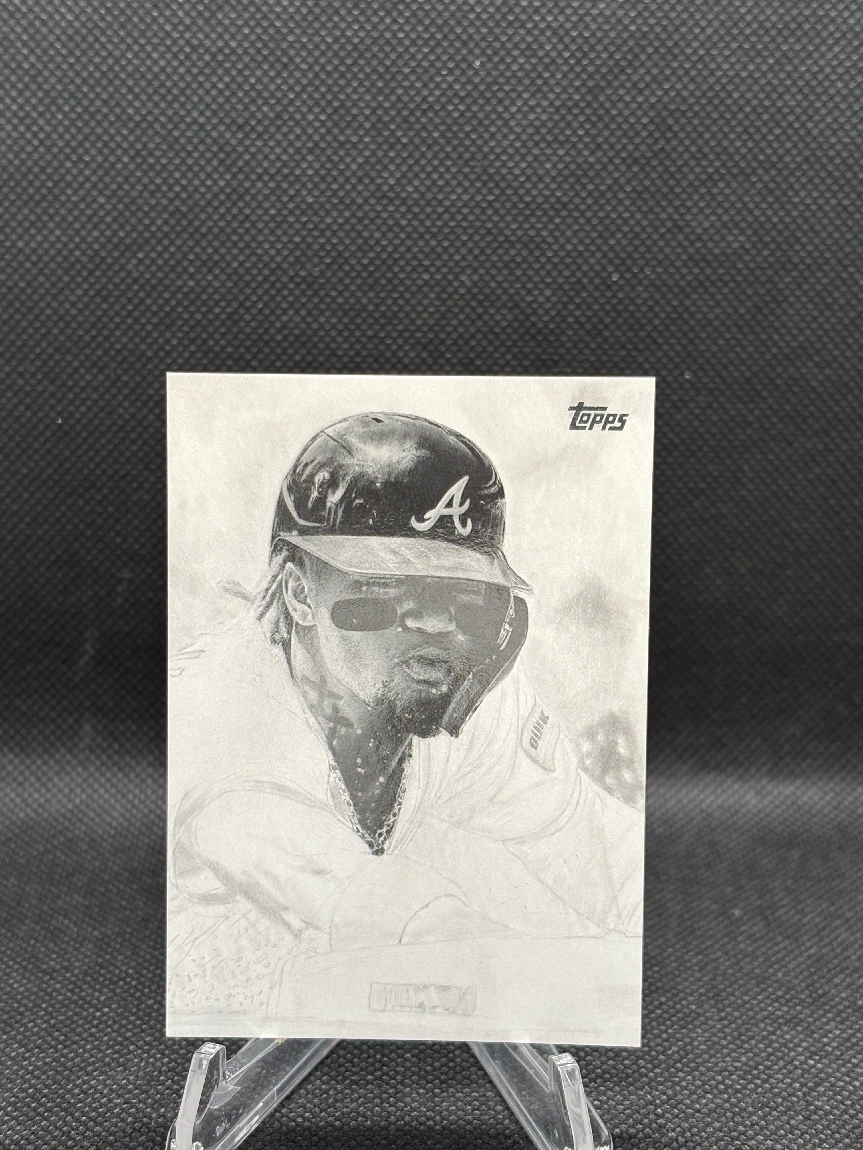 2025 Topps Ronald Acuna Jr Artwork Card