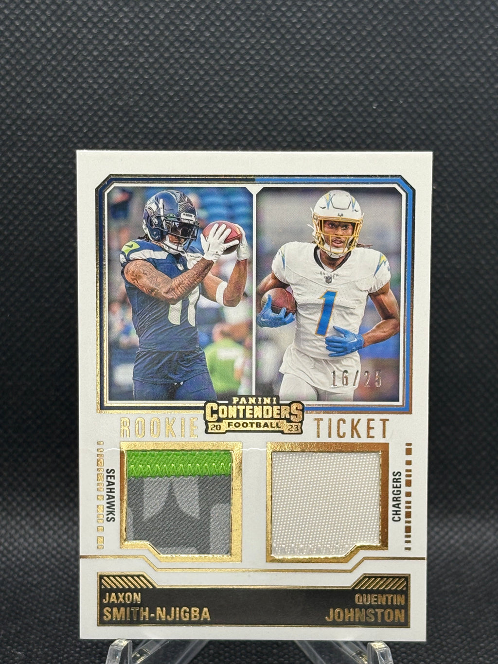 JSN Johnston Rookie Ticket