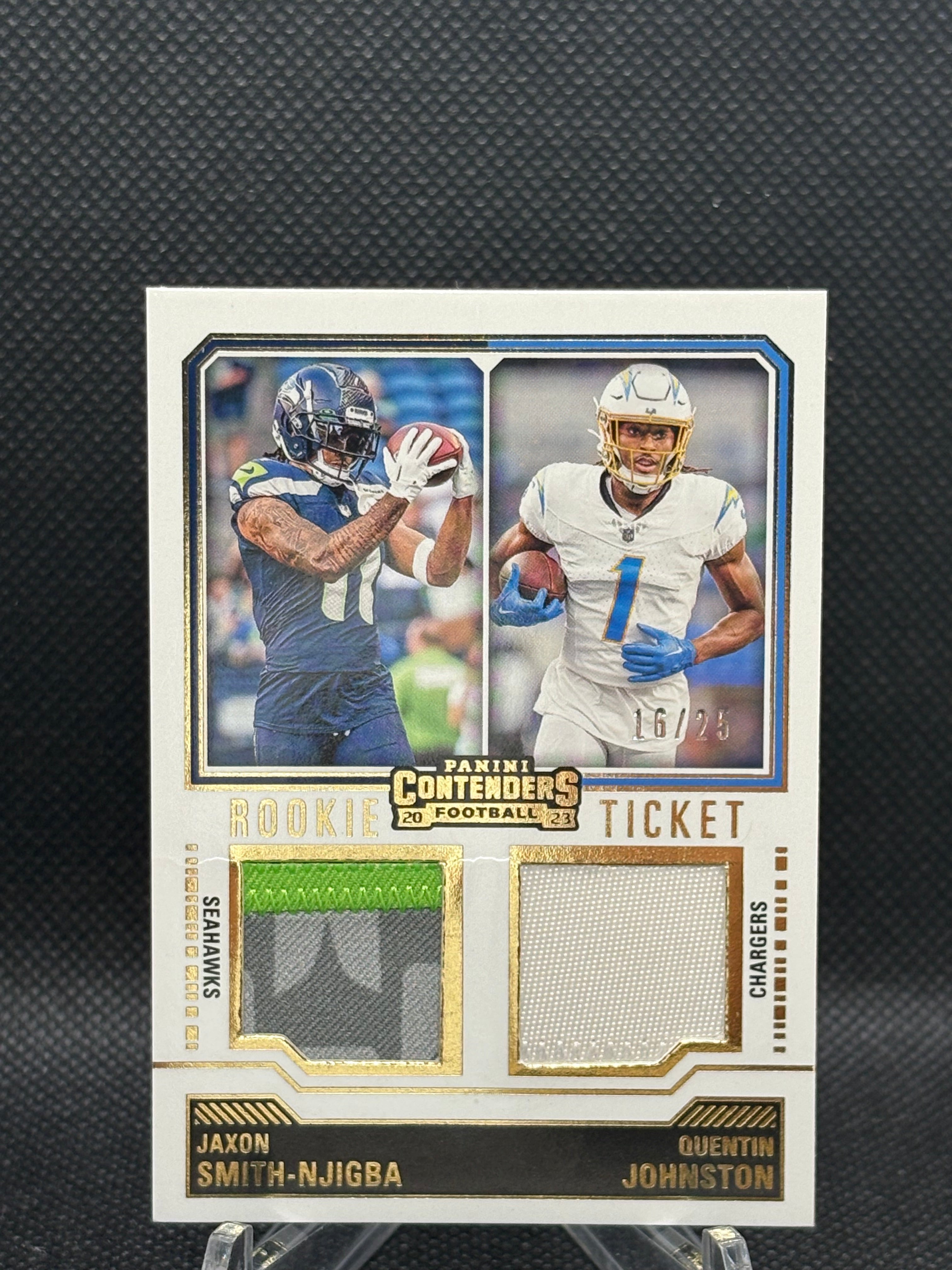 JSN Johnston Rookie Ticket