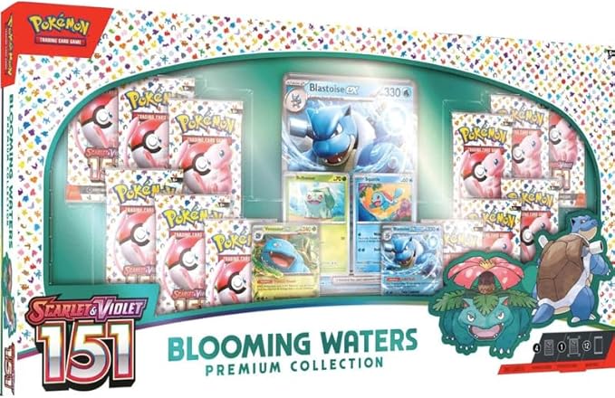 Scarlet & Violet - 151 Blooming Waters Premium Collection