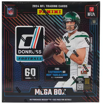 2024 Donruss Football Mega Box (Red Wave)