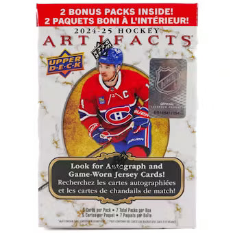 2024/25 Upper Deck Artifacts Hockey Blaster Box
