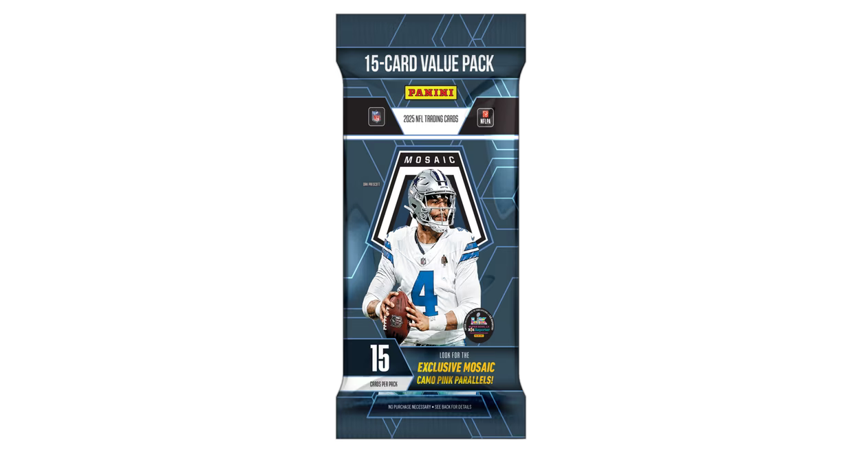 2025 Mosaic Football Cello/Fat Pack