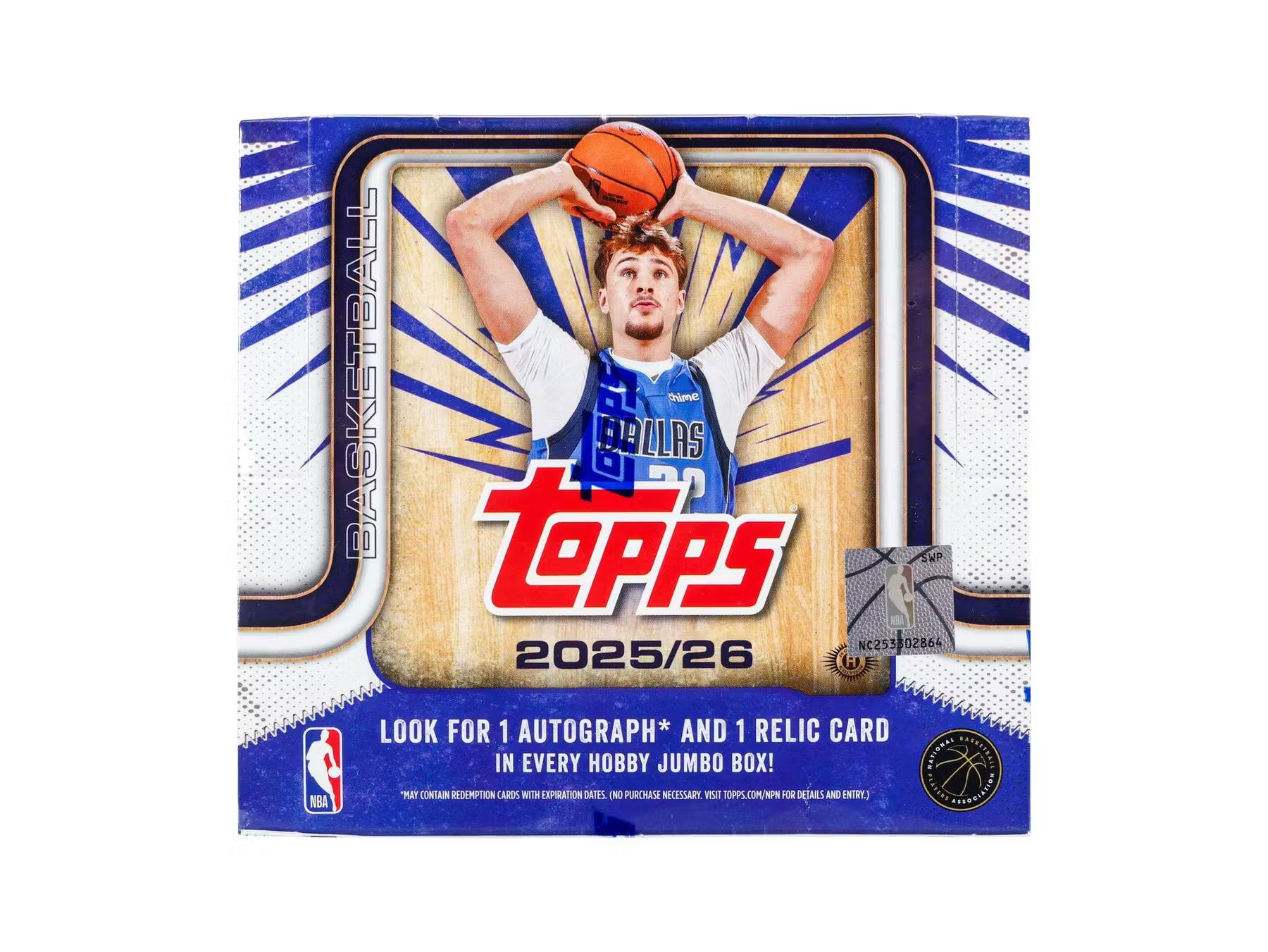 2025 Topps Basketball Hobby Jumbo Box