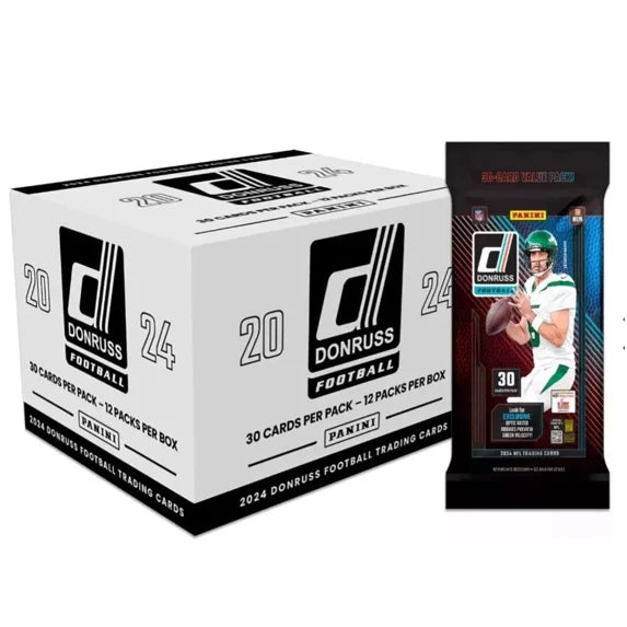 2024 Donruss Football Fat/Cello Pack Box