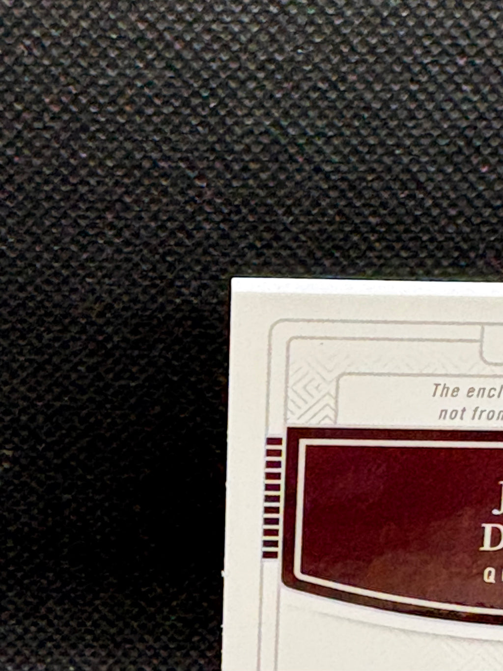 2024 National Treasures Rookie Gear Combo Jayden Daniels Caleb Williams Dual Patch /10