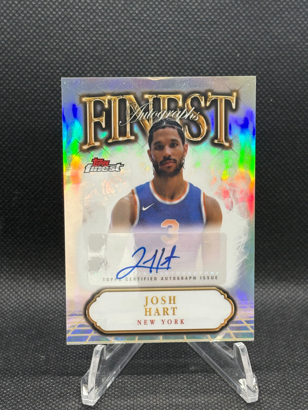 2025 Topps Finest Autographs Josh Hart Auto FA-JH