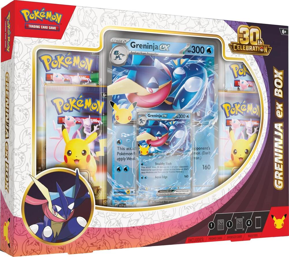 30th Celebrations Greninja Ex Box