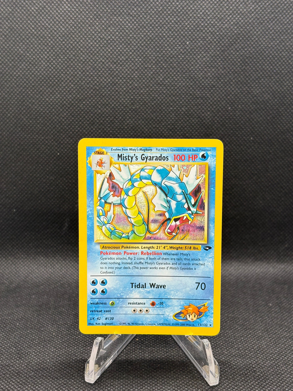 13/132 Misty's Gyarados Holo