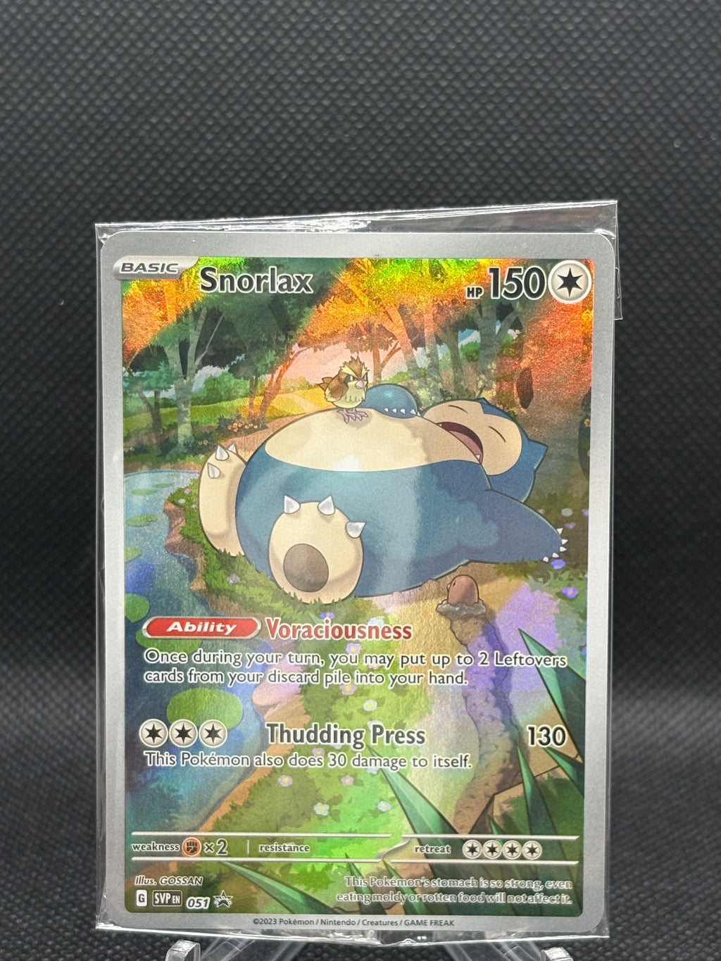 051 Snorlax Promo Sealed