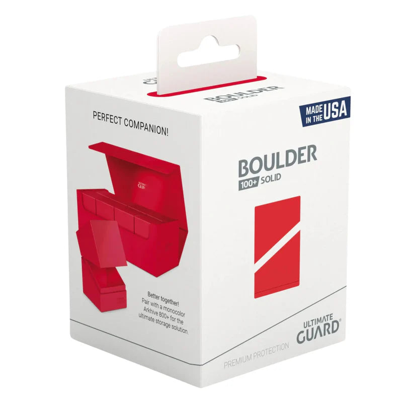 Ultimate Guard Boulder 100+ Red
