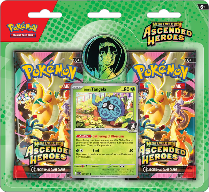 Pokemon Ascended Blister 2 Pack