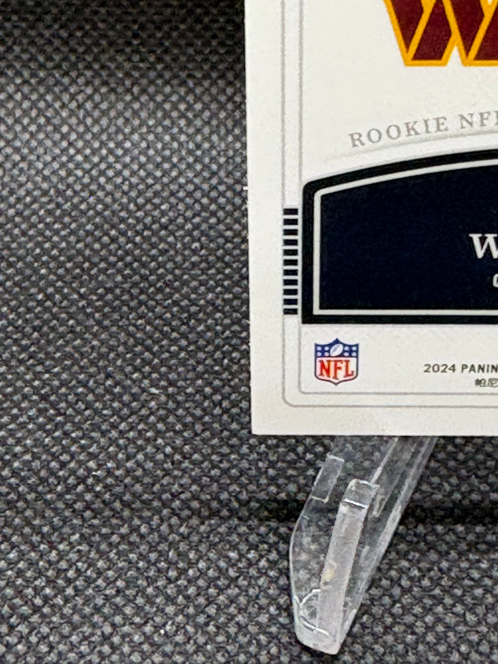 2024 National Treasures Rookie Gear Combo Jayden Daniels Caleb Williams Dual Patch /10