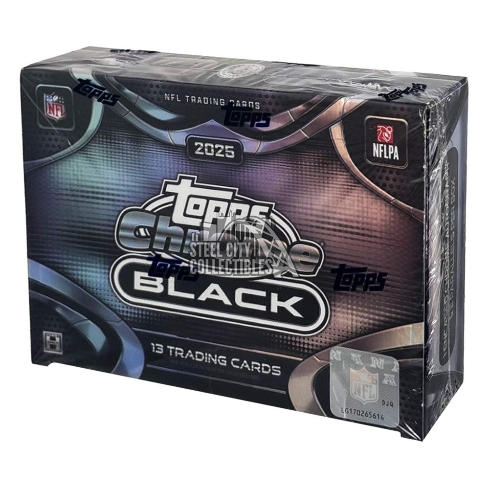 2025 Topps Chrome Black Hobby Box