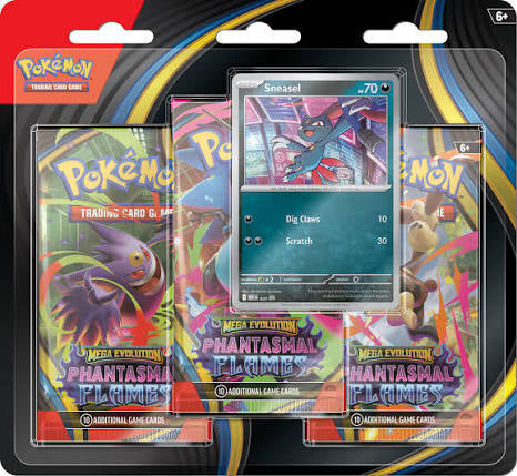 Pokemon: Phantasmal Flames 3 Pack Blister