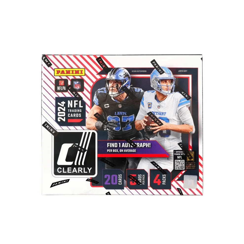 2024 Panini Clearly Donruss Football Hobby Box