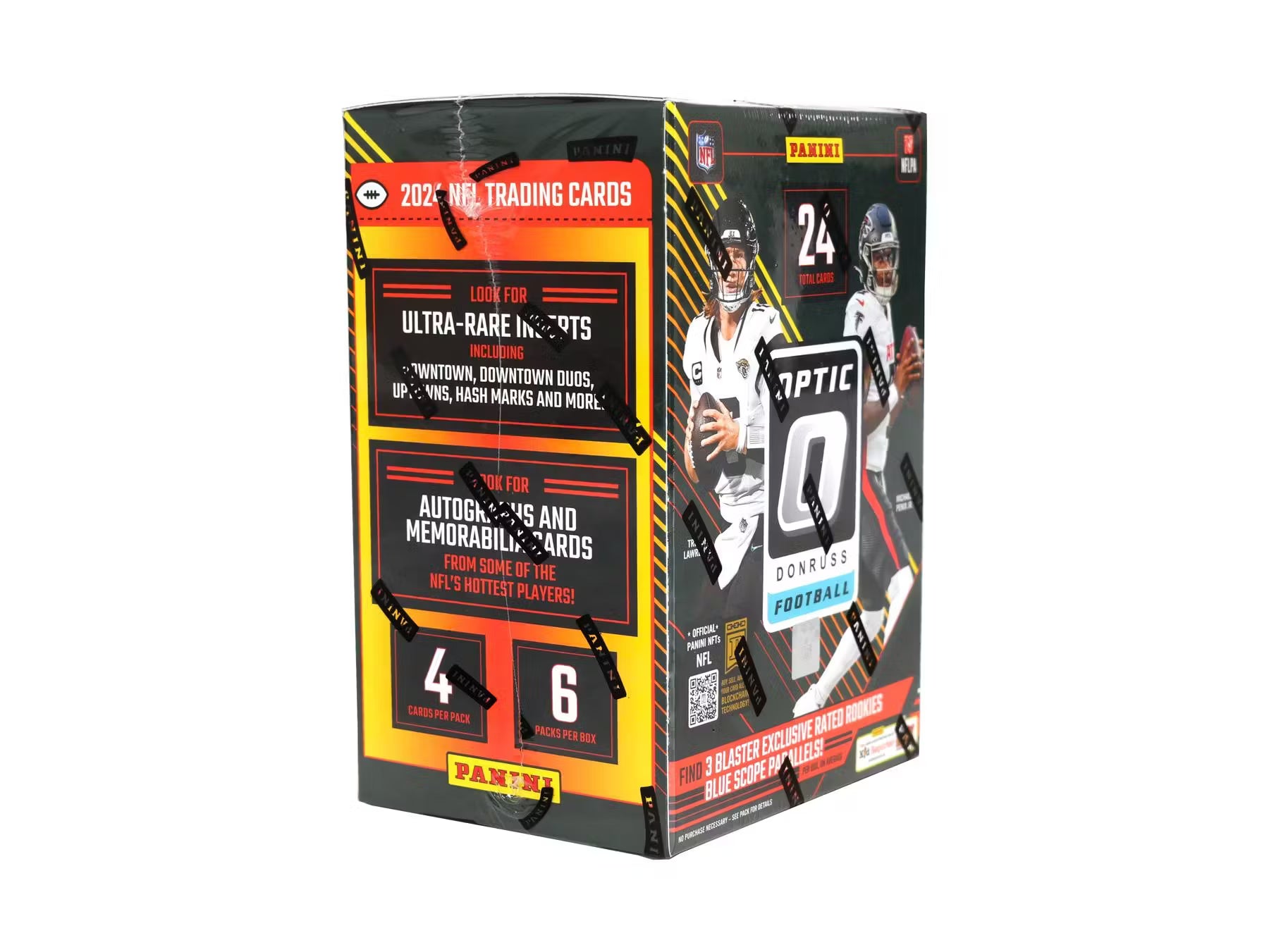 2024 Donruss Optic Football - Hobby Blaster (Blue Scope Parallels)