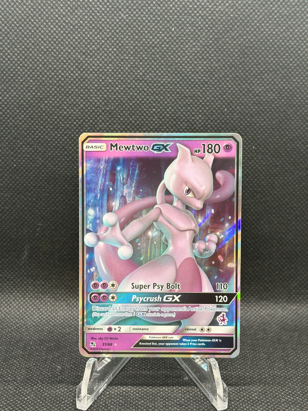 31/68 Mewtwo GX