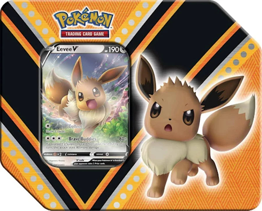 Pokemon Eevee V Tin