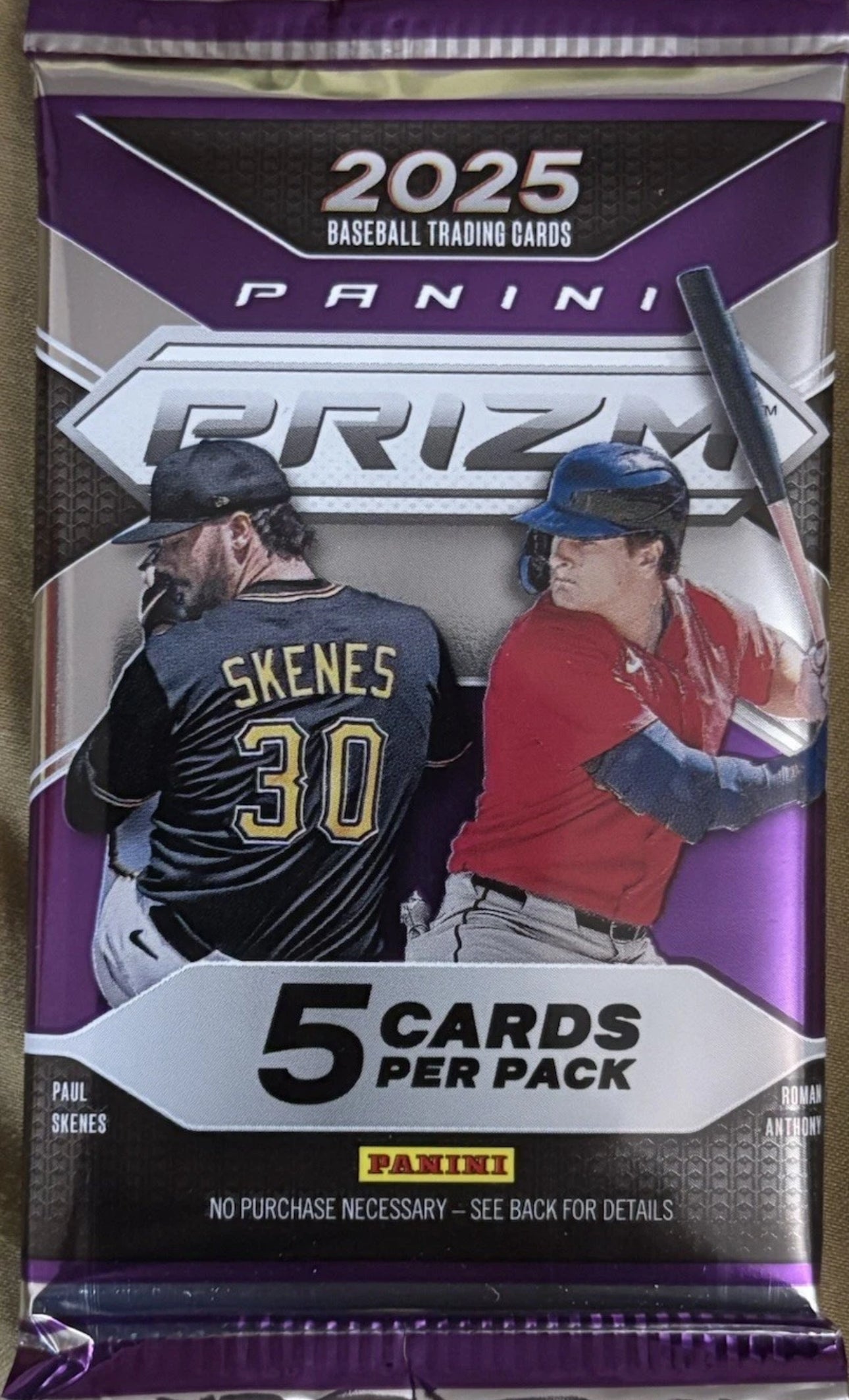2025 Prizm Baseball Single Pack