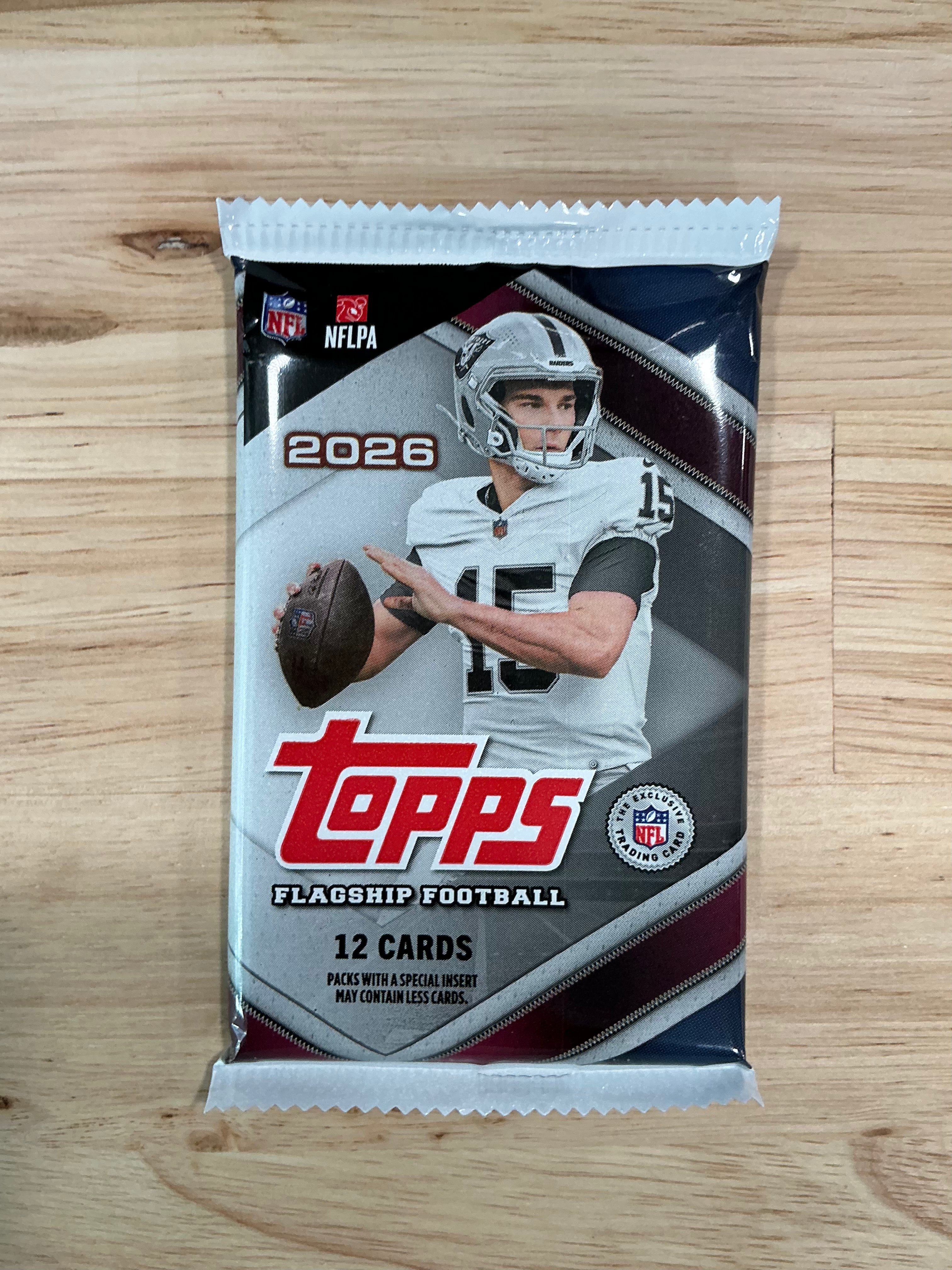 2026 TOPPS Flagship Blaster Football Cards