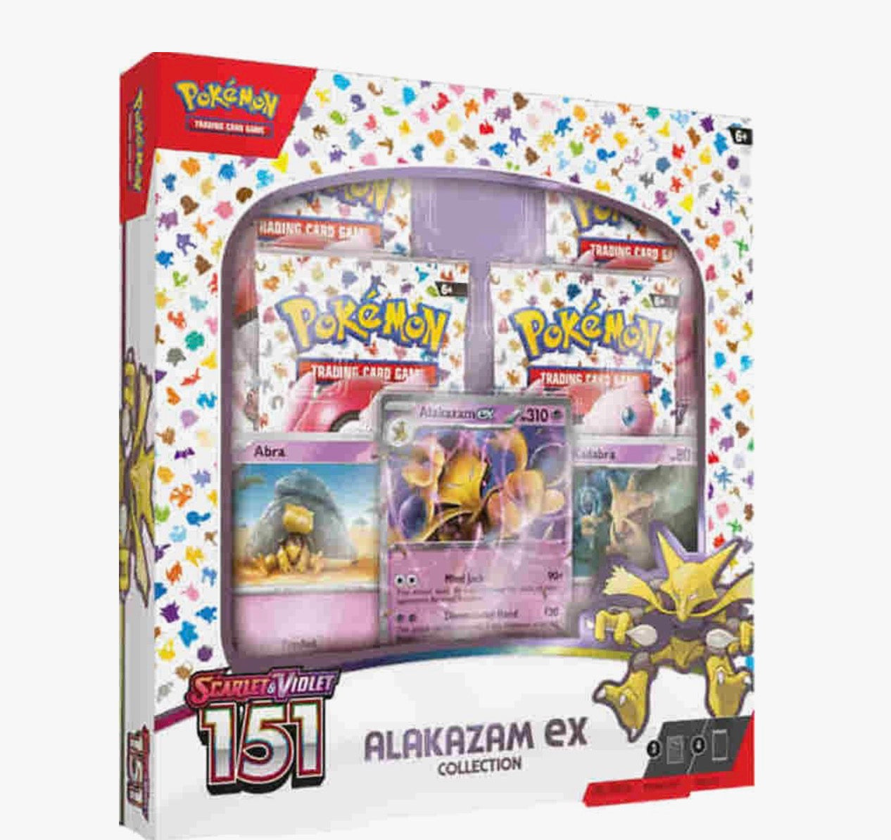 Pokémon Scarlet & Violet 151 Alakazam ex Collection