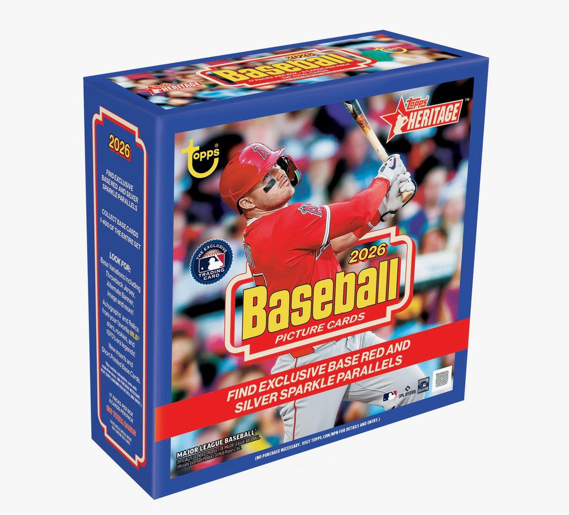 2026 Topps Heritage Baseball Picture Cards