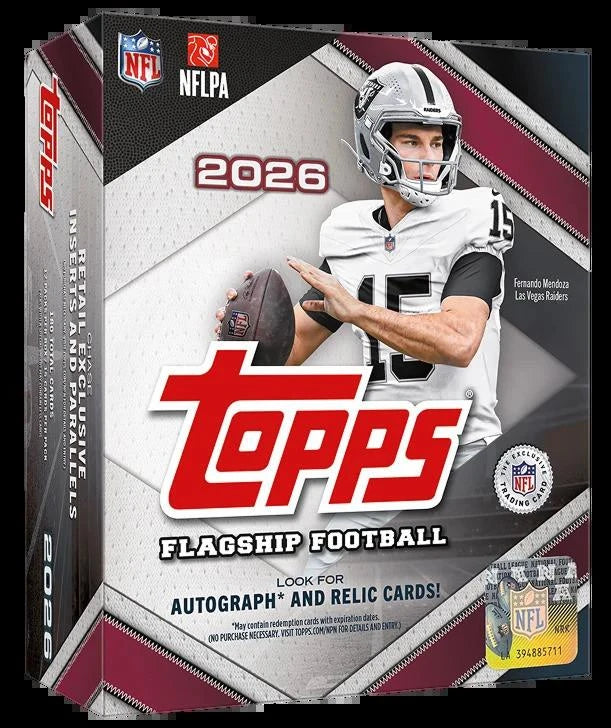 Topps Flagship Football 2026 Mega Box