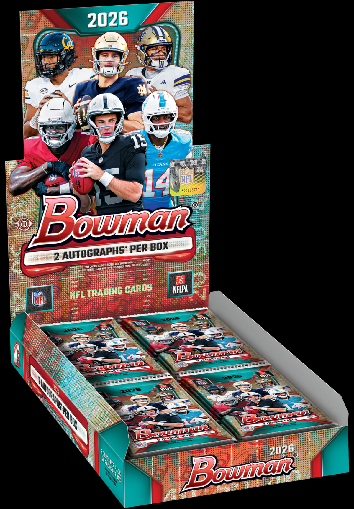 2026 Bowman Football - Hobby Box