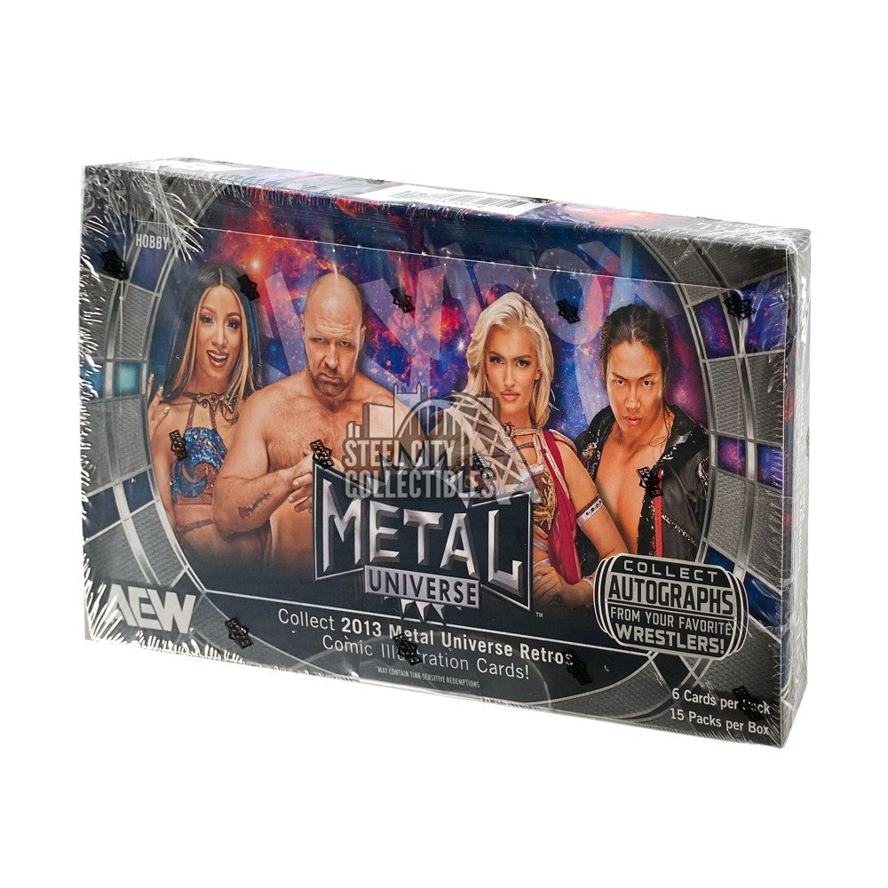 2025 WWE Metal Universe Hobby Box