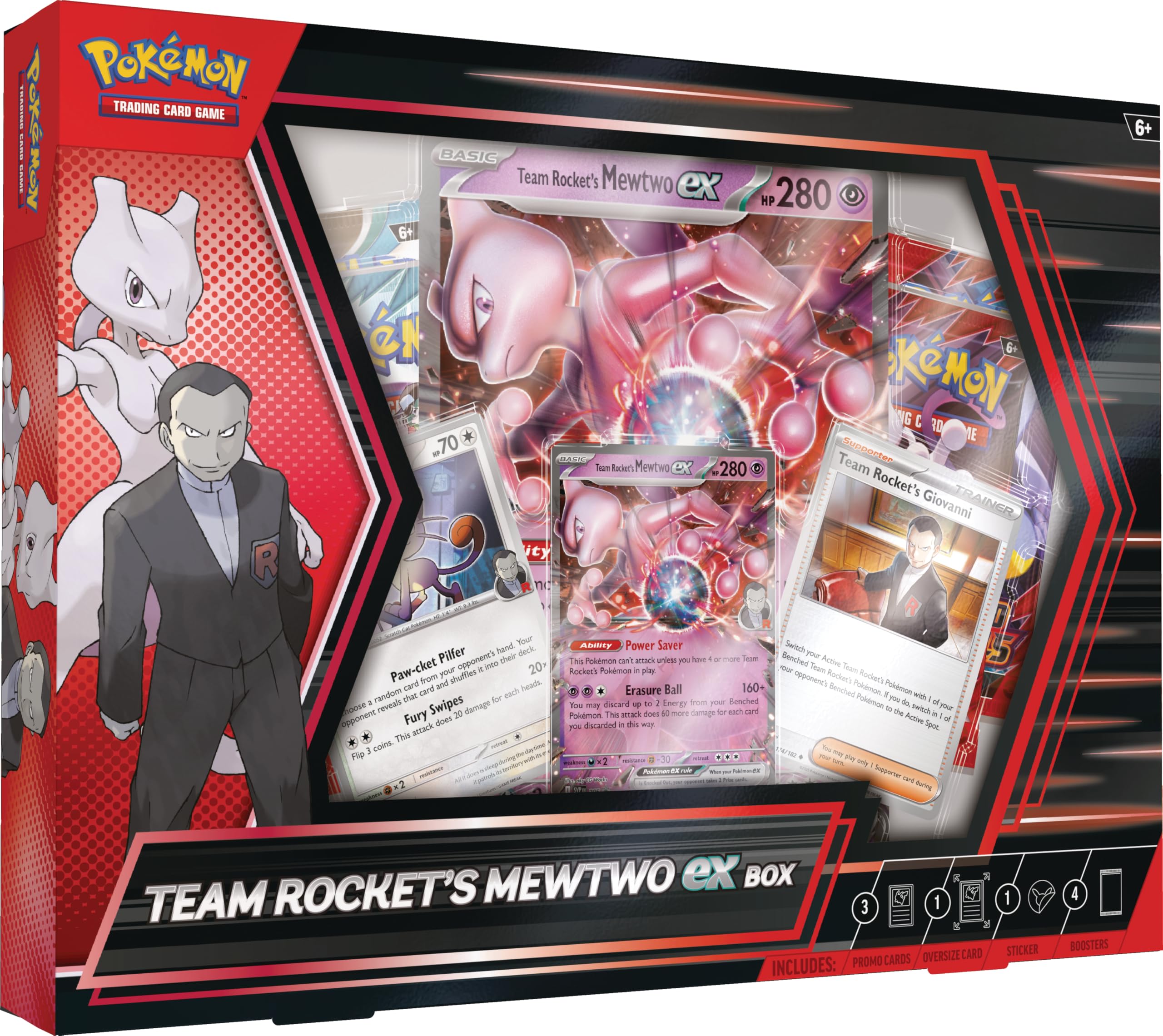 Team Rockets Mewtwo Ex Box