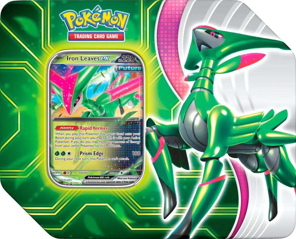 Pokemon Iron Leaves EX Box