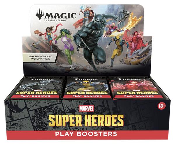 Marvel Super Hero’s MTG Play Booster Box