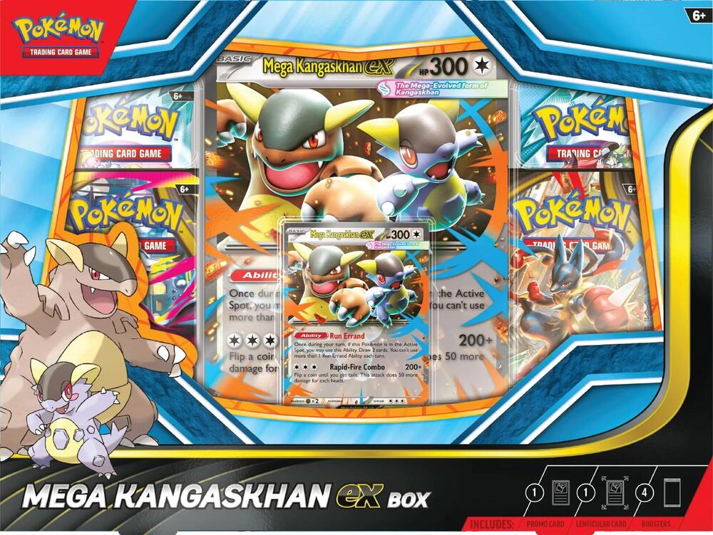 Pokemon Mega Kangaaskhan ex box