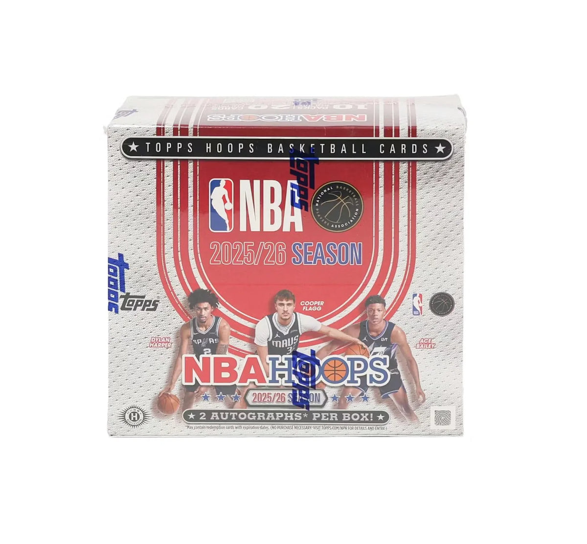 2025-26 Topps NBA Hoops Basketball Hobby Jumbo Box