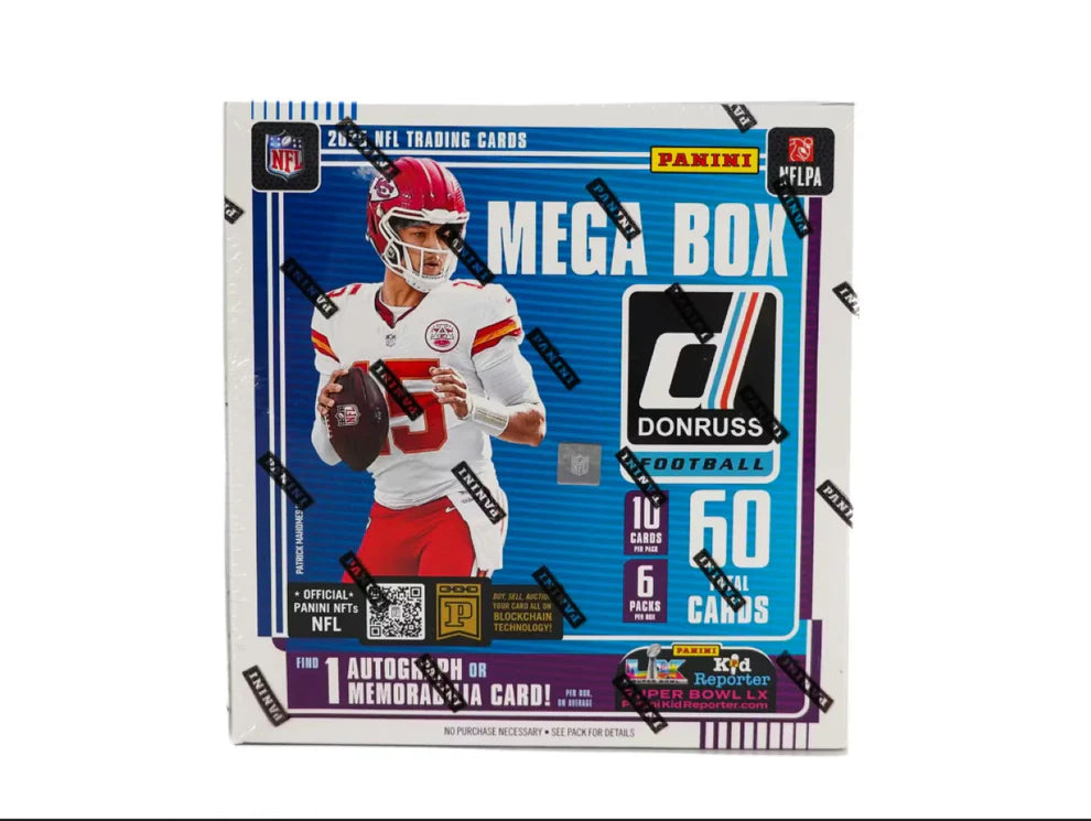 2025 NFL Donruss Mega Box