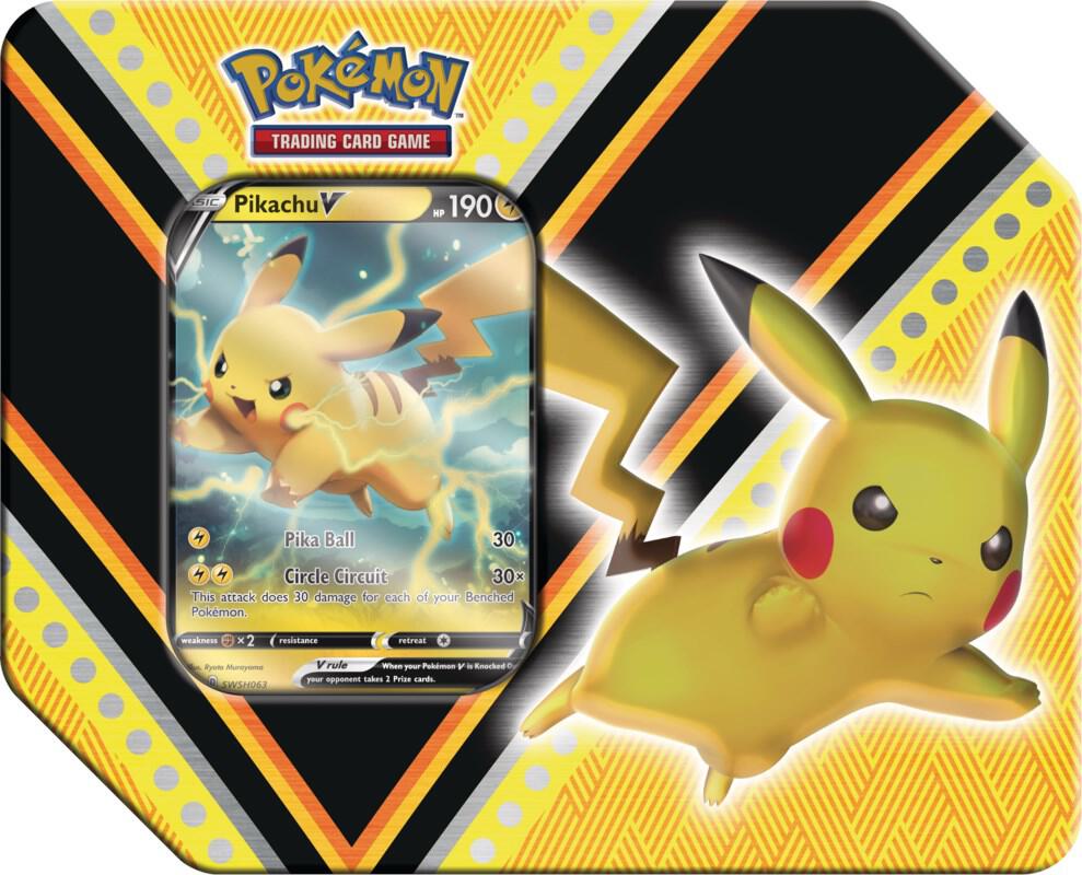 Pokemon Pikachu V Tin