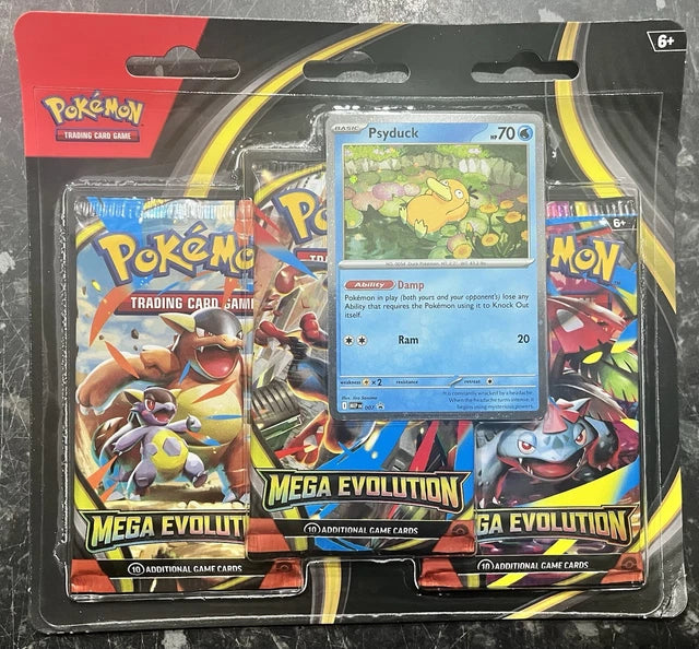 Mega Evolutions 3 Pack Blister