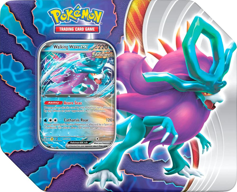Pokemon Walking Wake Ex Tin