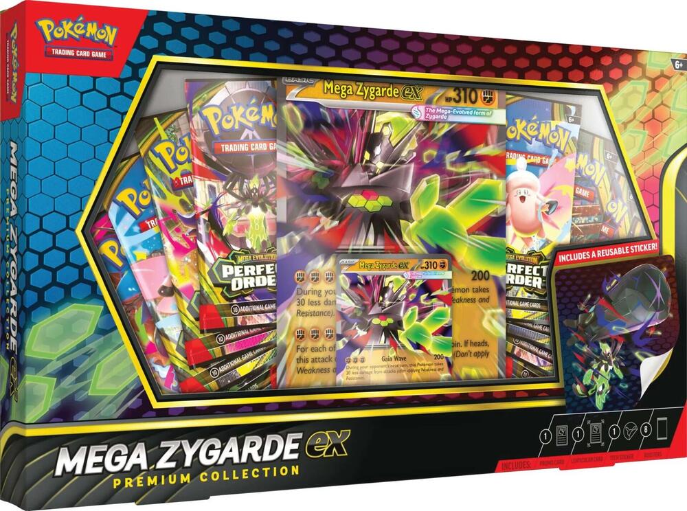 Pokemon Mega Zygarde ex Collection