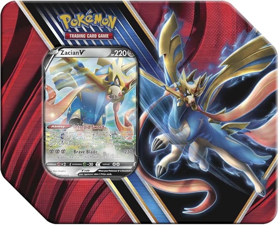 Pokemon Zacian V TIn