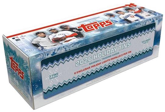 2026 Holiday Baseball Tins