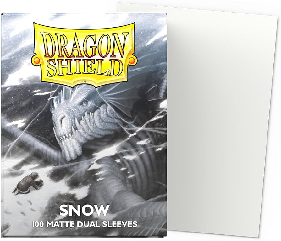 Dragon Sleeves: Matte Dual Snow